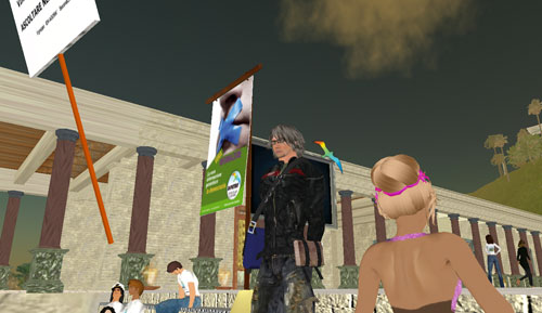 Italian Minister in Second Life